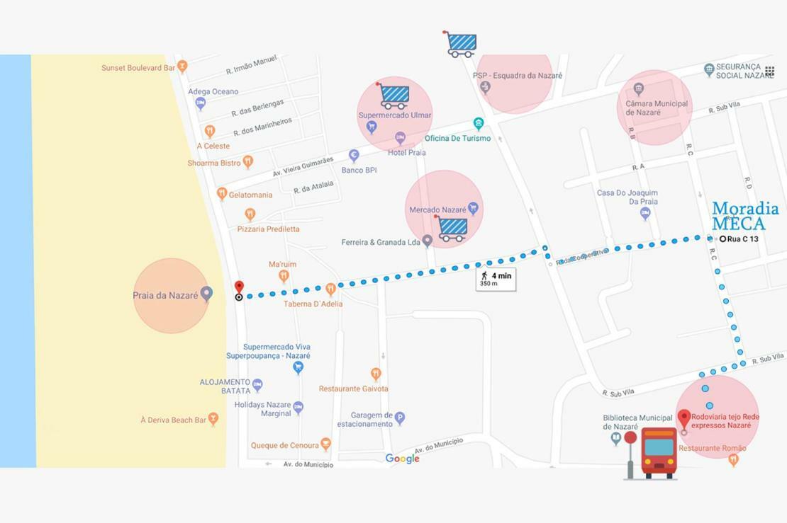 Moradia Meca - Casas Hébergement de vacances Nazaré